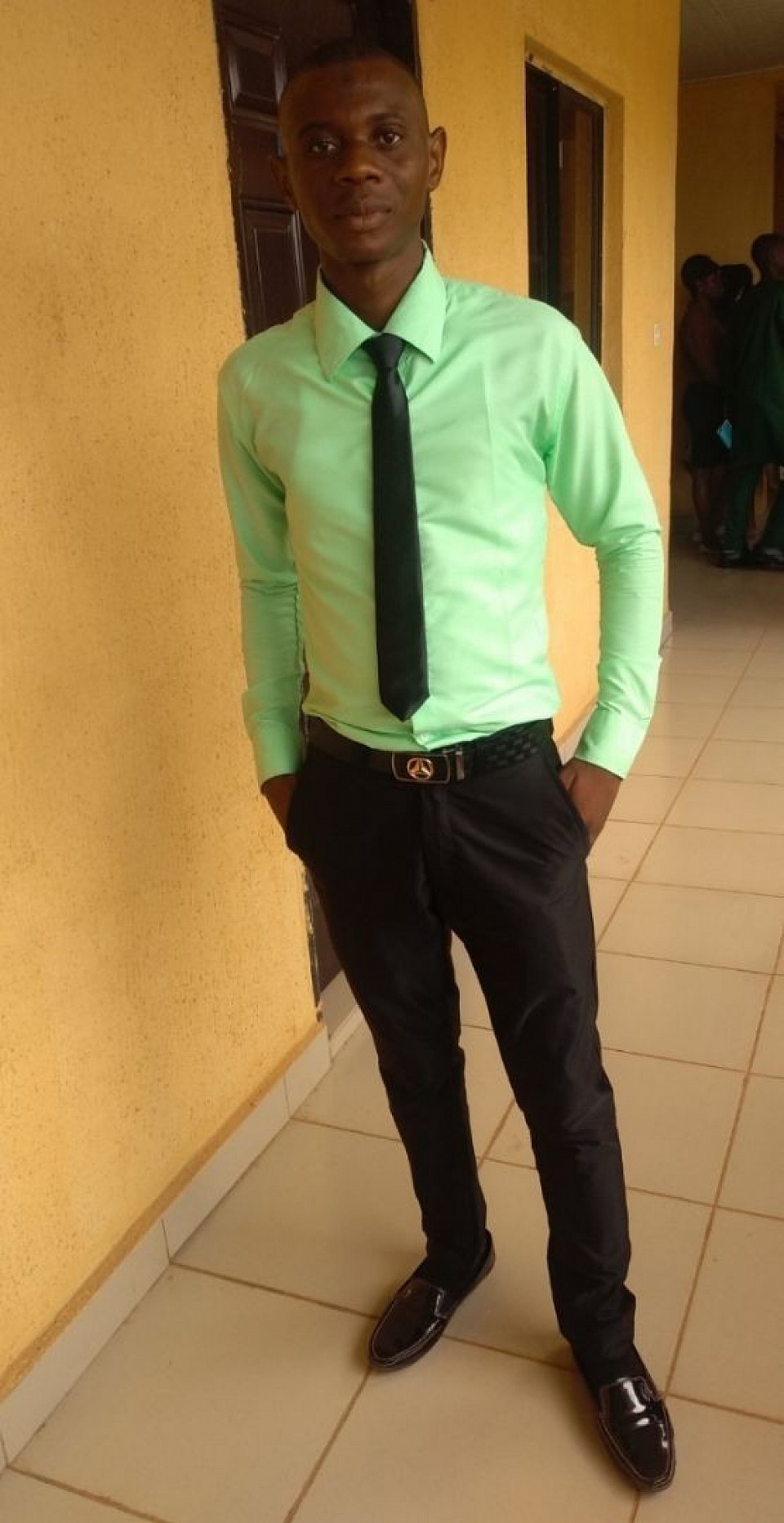 During Mr. Mohammed's Final Year Project Defense at Federal Polytechnic, Auchi, Edo State, 2019