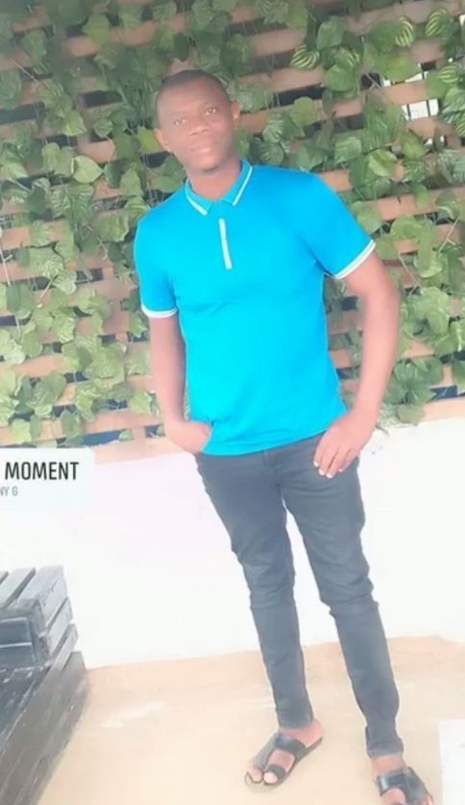 The Company MD during a moment of reflection at Oduduwa University Campus Vicinity, Ipetumodu, Osun State