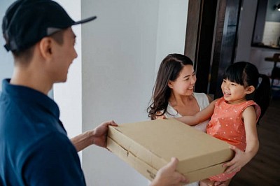 Typical Example Of Our Home Delivery Service.