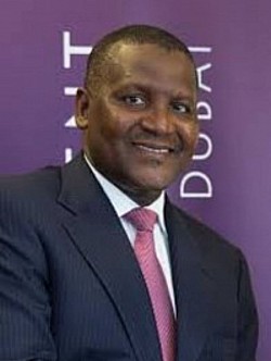 Alhaji Dangote, CEO, Dangote Industries Limited