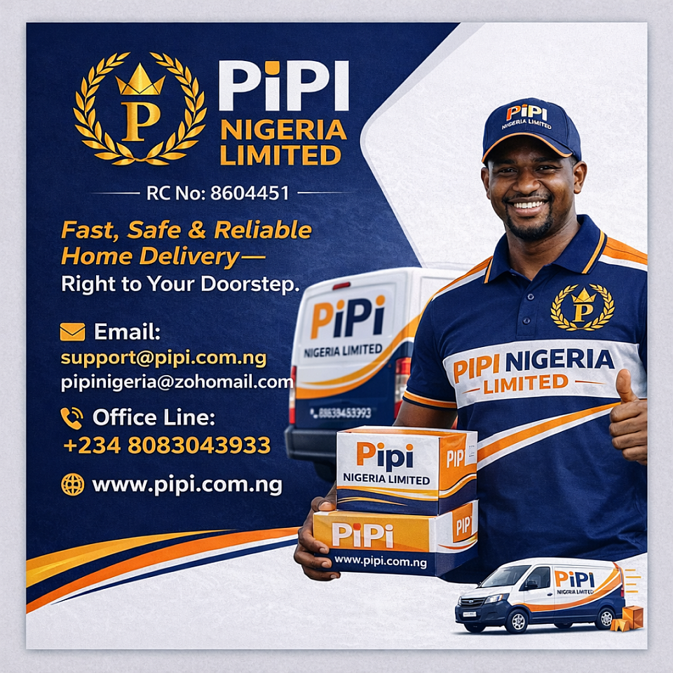 Pipi Nigeria Limited Home Delivery Services