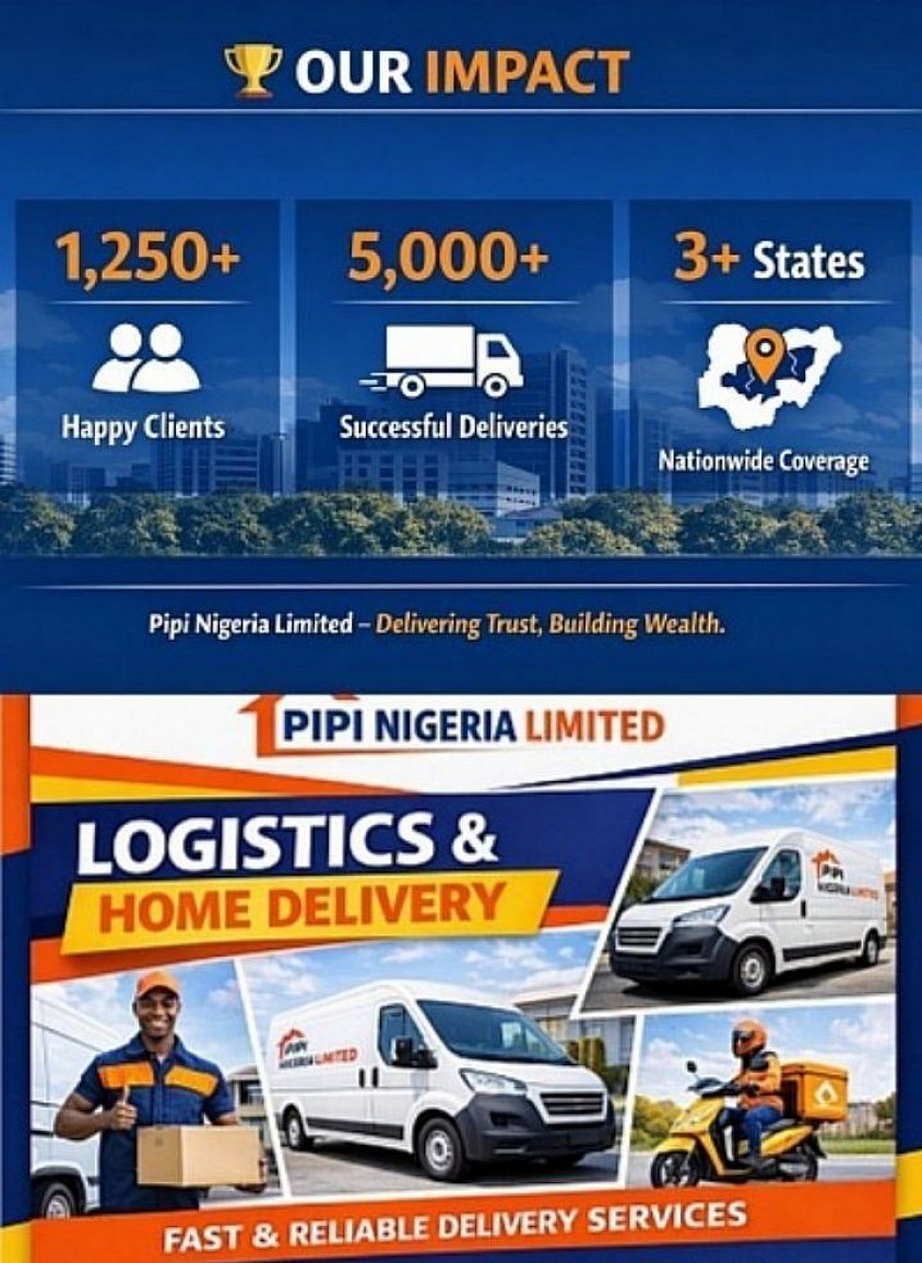 Pipi Nigeria Limited Home Delivery Services