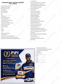 Our Logistics (Home Delivery Service Flyer